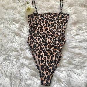 Cheetah print bodysuit